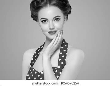 Pin Girl Vintage Beautiful Woman Pinup Stock Photo 1054578254 | Shutterstock