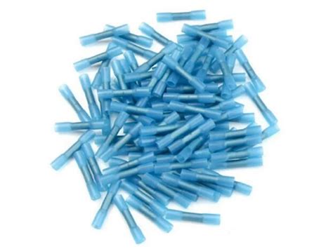 Heat Shrink Butt Connectors - Blue 100pk - TradeWest