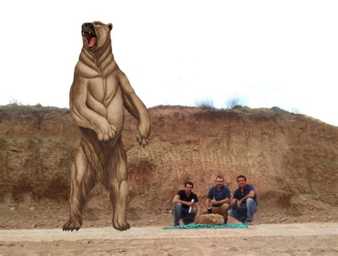 Descoberto na Argentina um urso gigante que viveu há 700.000 anos ...