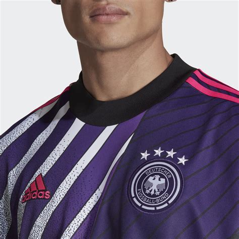 Adidas Germany Icon Goalkeeper Jersey - Black / Active Purple ...