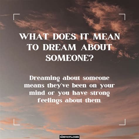 Dreaming About Someone: Meaning, Common Scenarios (Guide)