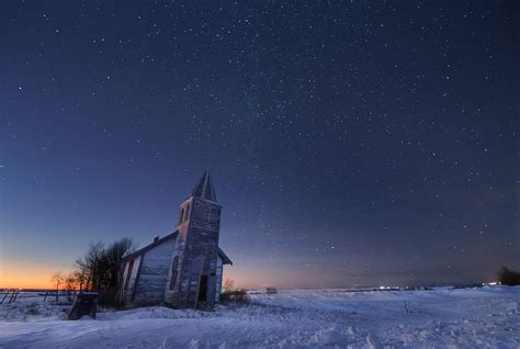 Starry Winter Night Photograph by Dan Jurak