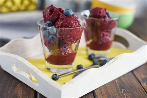 Boozy Blueberry Sorbet - Oliver's Markets