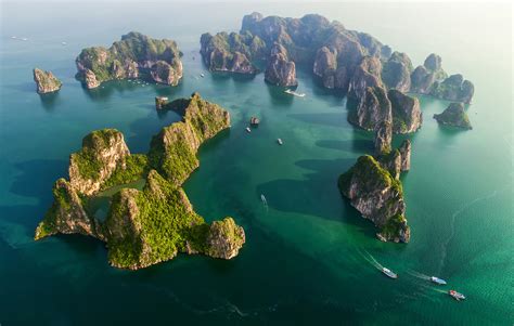 How a cruise from Vietnam’s heaving Halong Bay can be a blissful ...