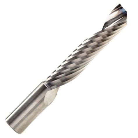 Solid Carbide Single Flute Router Bits For PVC Acrylic ACM Dibond & Ha