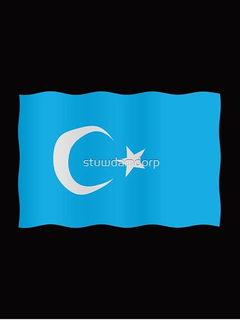 "Uyghur flag" Scarf by stuwdamdorp | Redbubble