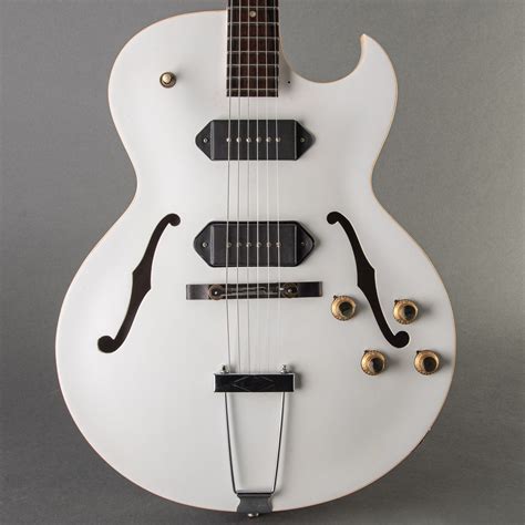 Gibson ES-125, George Thorogood's Stage Guitar 1960, White | Carter ...