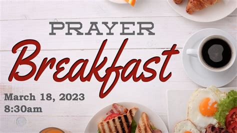 Prayer Breakfast | Agape Worship Center International