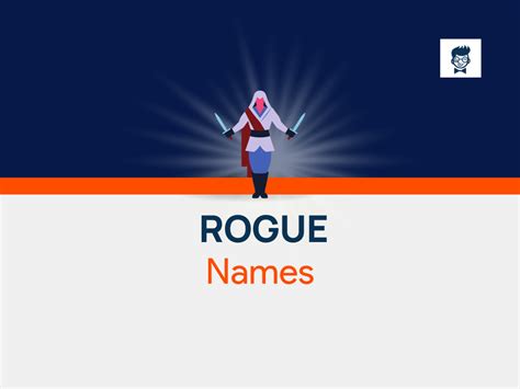 680+ Best Rogue Names Ideas - BrandBoy