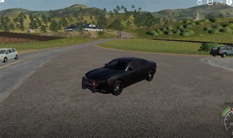 FS19 Dodge Charger US-police v1.0.0.0 - FS 19 Cars Mod Download