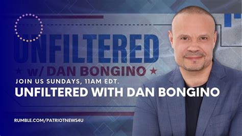 REPLAY: Unfiltered with Dan Bongino, Sundays 11AM EDT