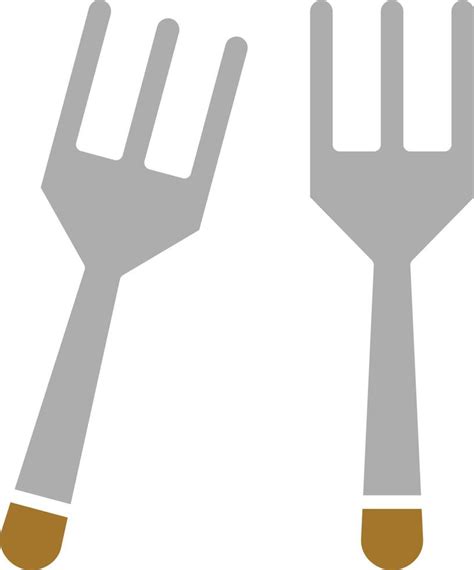 Fork Icon Style 10677688 Vector Art at Vecteezy