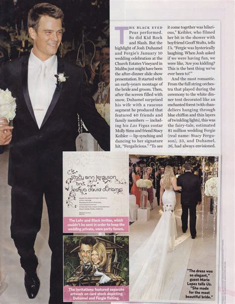 Josh and Fergie Wedding - Josh Duhamel & Fergie Photo (11203141) - Fanpop