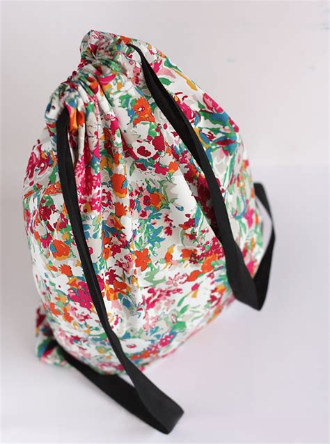 DIY Drawstring Backpack