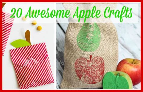 20 Awesome Apple Crafts - Creative Ramblings