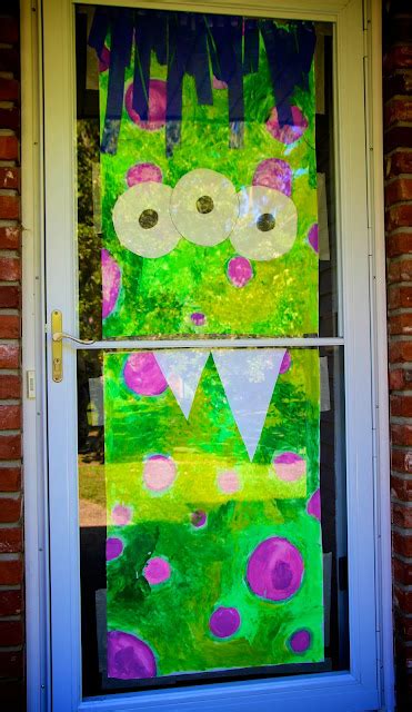 Life Sprinkled With Glitter: Monster Door Decor