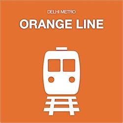 AIRPORT EXPRESS - ORANGE LINE - DELHI METRO