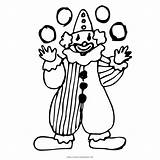 Immagini Clown Da Colorare sketch template
