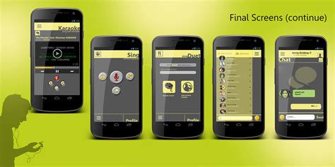 Sing App on Behance