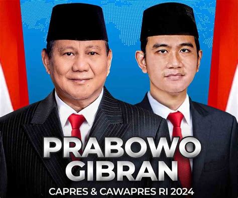 Resmi! Prabowo Gandeng Gibran di Pilpres 2024 | MalukuTerkini.com