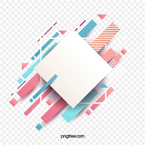 Border Frame Modern Geometric Border Design - canvas-brah