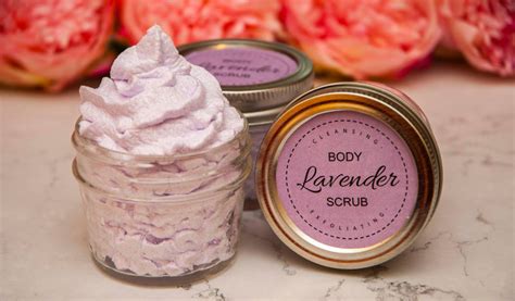 DIY Foaming Lavender Sugar Scrub Recipe (Cleanses & Exfoliates) - DIY ...