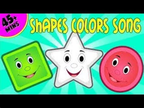 Shapes Colors Song | The Shapes Song Collection | Learn Shapes & More ...