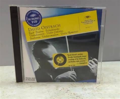 BACH / BRAHMS / Tchaikovsky : Violin Concertos - Beethoven Violin Romances CD $6.39 - PicClick