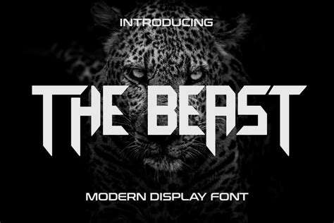 The Beast Font - Fonts Hut