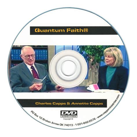 Quantum Faith® DVD with Charles Capps and Annette Capps – Capps Ministries