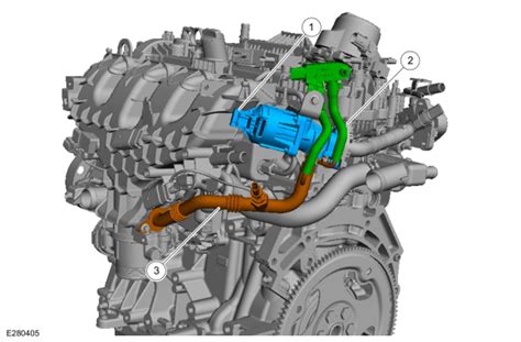 Lincoln Corsair - Description and Operation - Engine Emission Control - Component Location ...