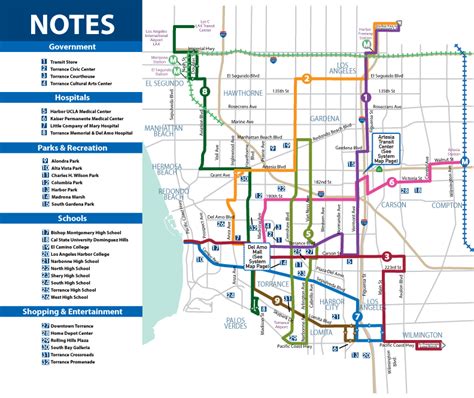 Torrance Opened 2 New Bus Routes | New bus, Route, Bus route