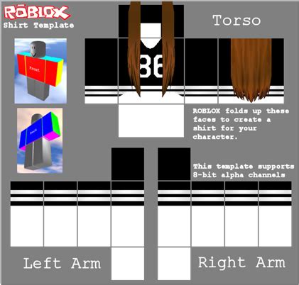 Roblox Shirt Template PNG Transparent Images - PNG All