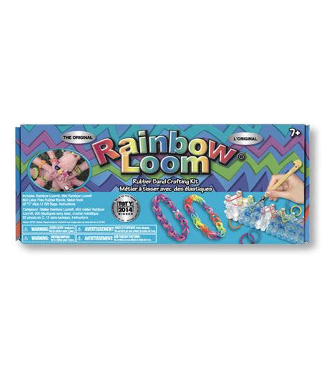 Rainbow Loom 12" x 5" Rubber Band Crafting Kit 640pc | JOANN