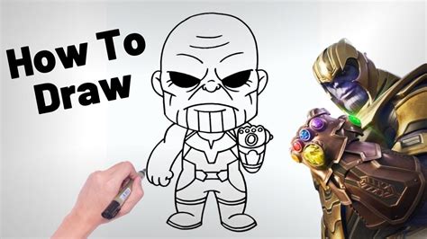 Top 162+ Thanos cartoon drawing easy - Tariquerahman.net