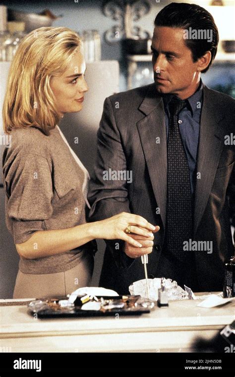 Stone michael douglas basic instinct hi-res stock photography and images - Alamy