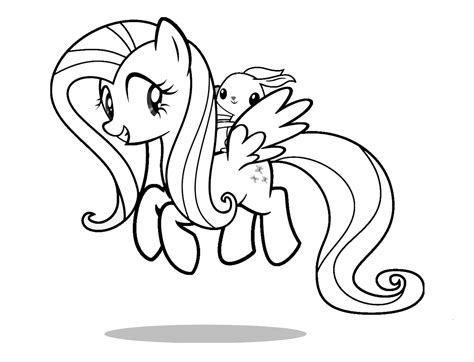 Fluttershy Coloring Pages - Best Coloring Pages For Kids