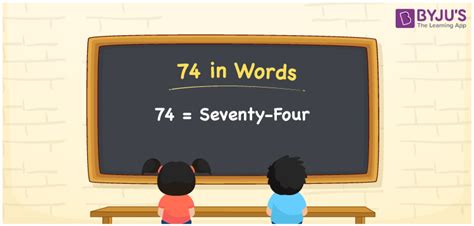 74 in Words | Spelling of 74