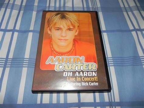 Publicafé Collection: DVD Oh Aaron Live In Concert - Aaron Carter