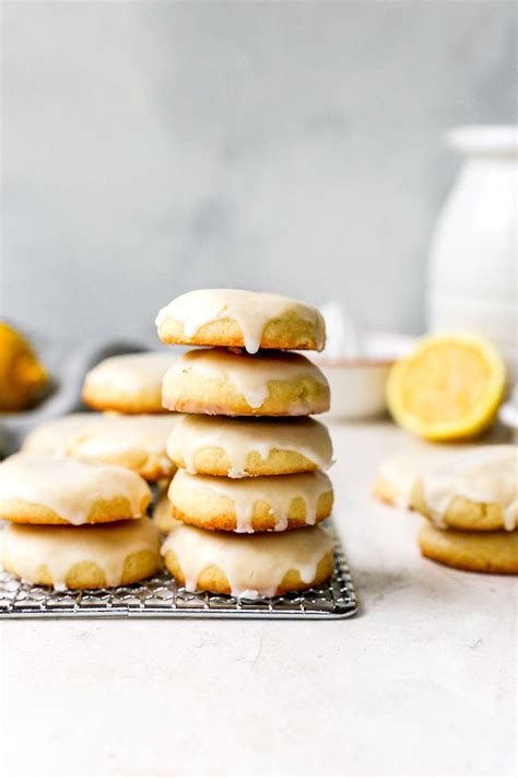 Glazed Lemon Cookies - Two Peas & Their Pod