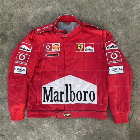 Marlboro Vintage Ferrari Marlboro Formula 1 Racing Jacket | Grailed