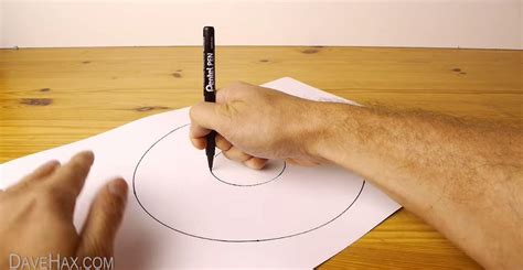 How To: Draw A Perfect Freehand Circle - borninspace