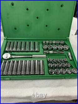 SK Socket Set 4147-6 47Pc 1/2 Dr 6 Pt Standard & Deep SAE and Metric Socket Set – Standard Sae ...