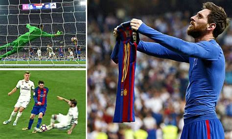 Real Madrid 2-3 Barcelona: Messi scores dramatic winner | Daily Mail Online