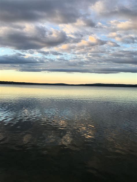 Another beautiful sky on North Pond in Smithfield Maine | Beautiful sky, New england, Beautiful