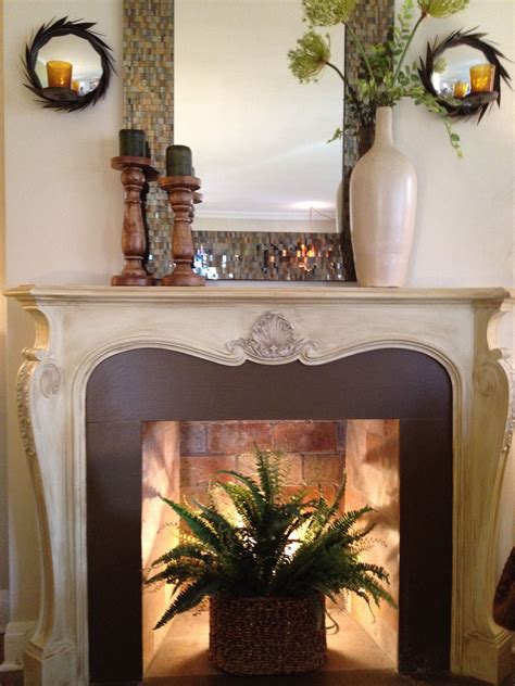 Amy Scott Interior Design | Fireplace decor summer, Fireplace decor ...