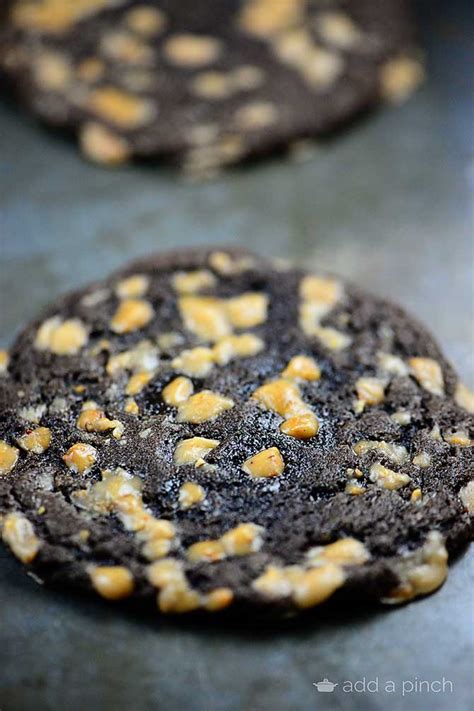 Chocolate Toffee Crunch Cookies Recipe - Add a Pinch