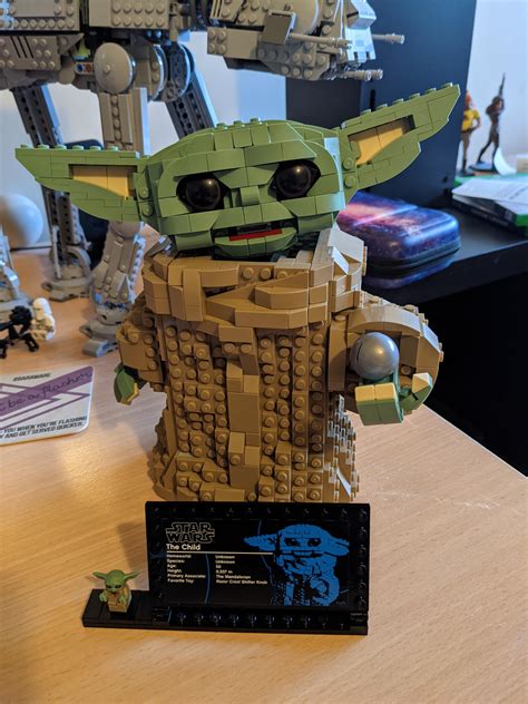 Grogu! He's so cute! : r/lego