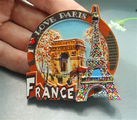 I Love Paris, France Tourist Souvenir Resin Fridge Magnet Craft Travel GIFT IDEA - us78