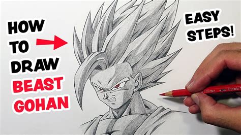 How To Draw Gohan Tutorial - Sellsense23